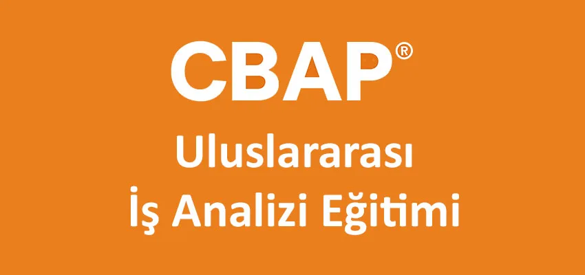 CBAP® Uluslararası İş Analizi Eğitimi